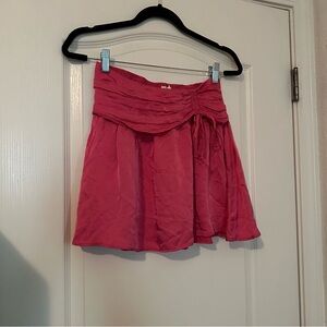 Aerie Uptown Mini Skirt Solar Pink